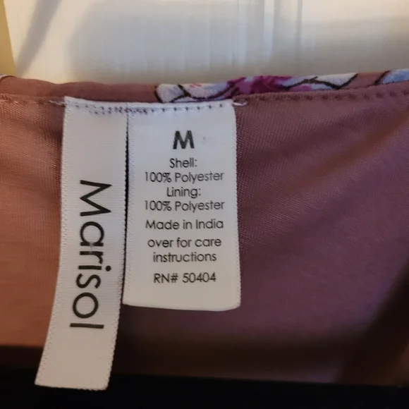 MARISOL Floral Maxi Dress Size Medium - Picture 3 of 3